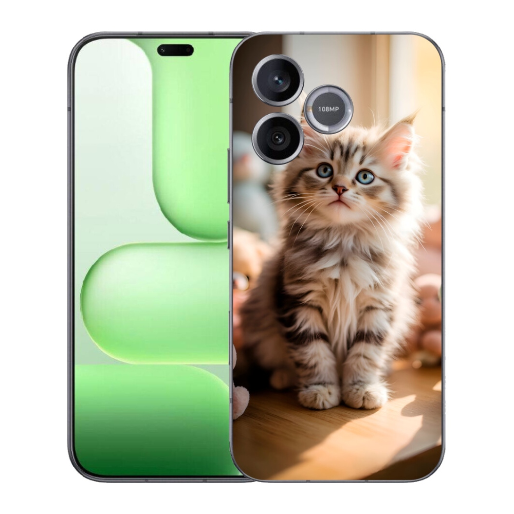 Gelový kryt mmCase na Honer 600 Lite - roztomilé kotě 10