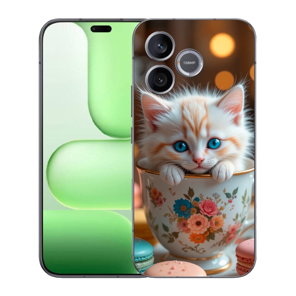 Gelový kryt mmCase na Honer 600 Lite - roztomilé kotě 6