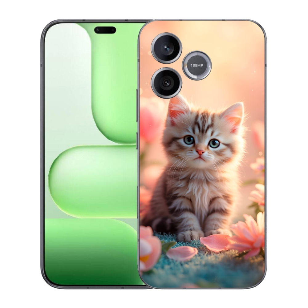 Gelový kryt mmCase na Honer 600 Lite - roztomilé kotě 8