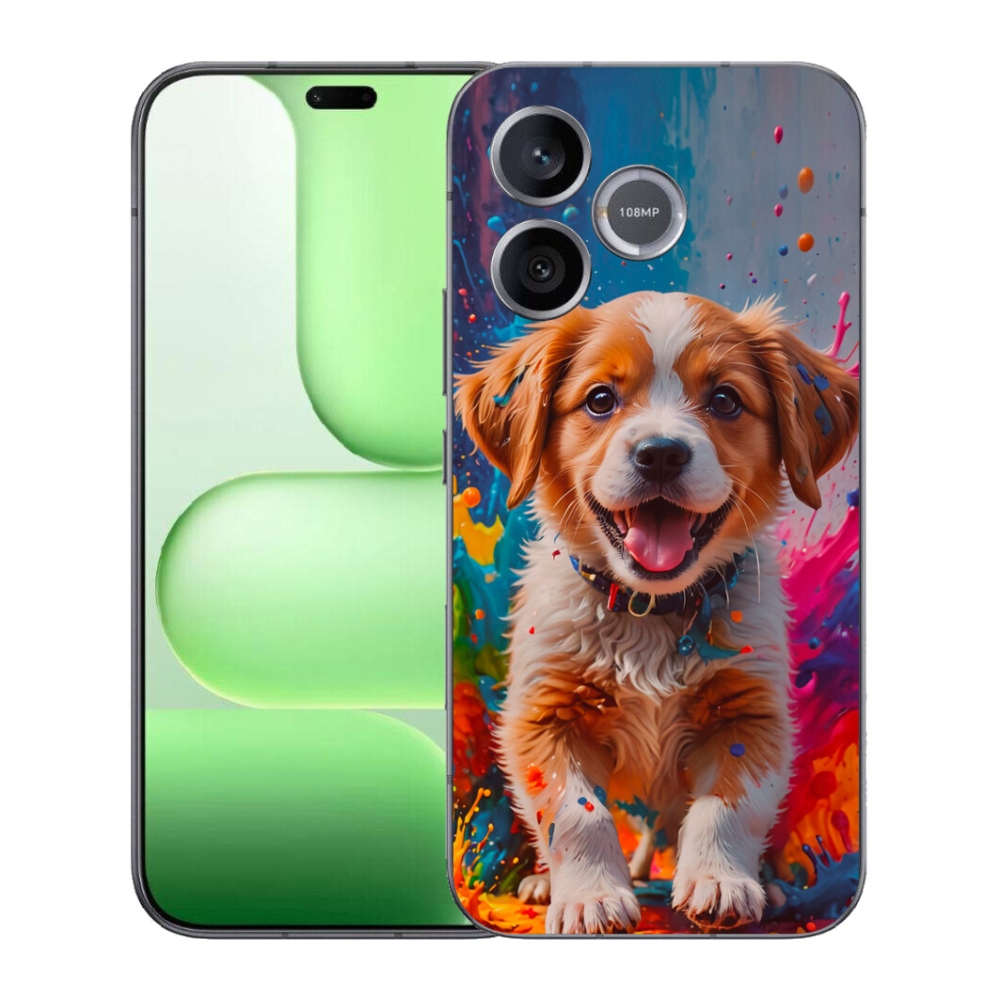 Gelový kryt mmCase na Honer 600 Lite - roztomilé štěně 3