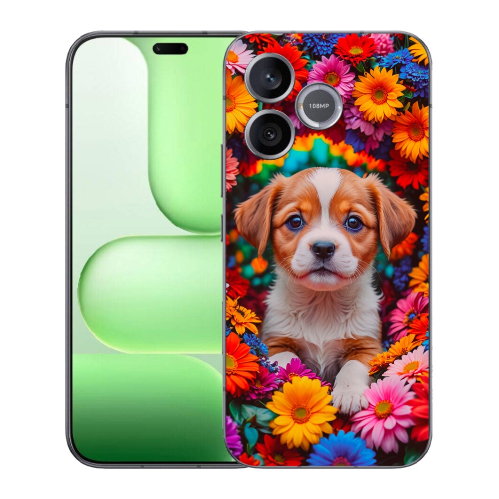 Gelový kryt mmCase na Honer 600 Lite - roztomilé štěně