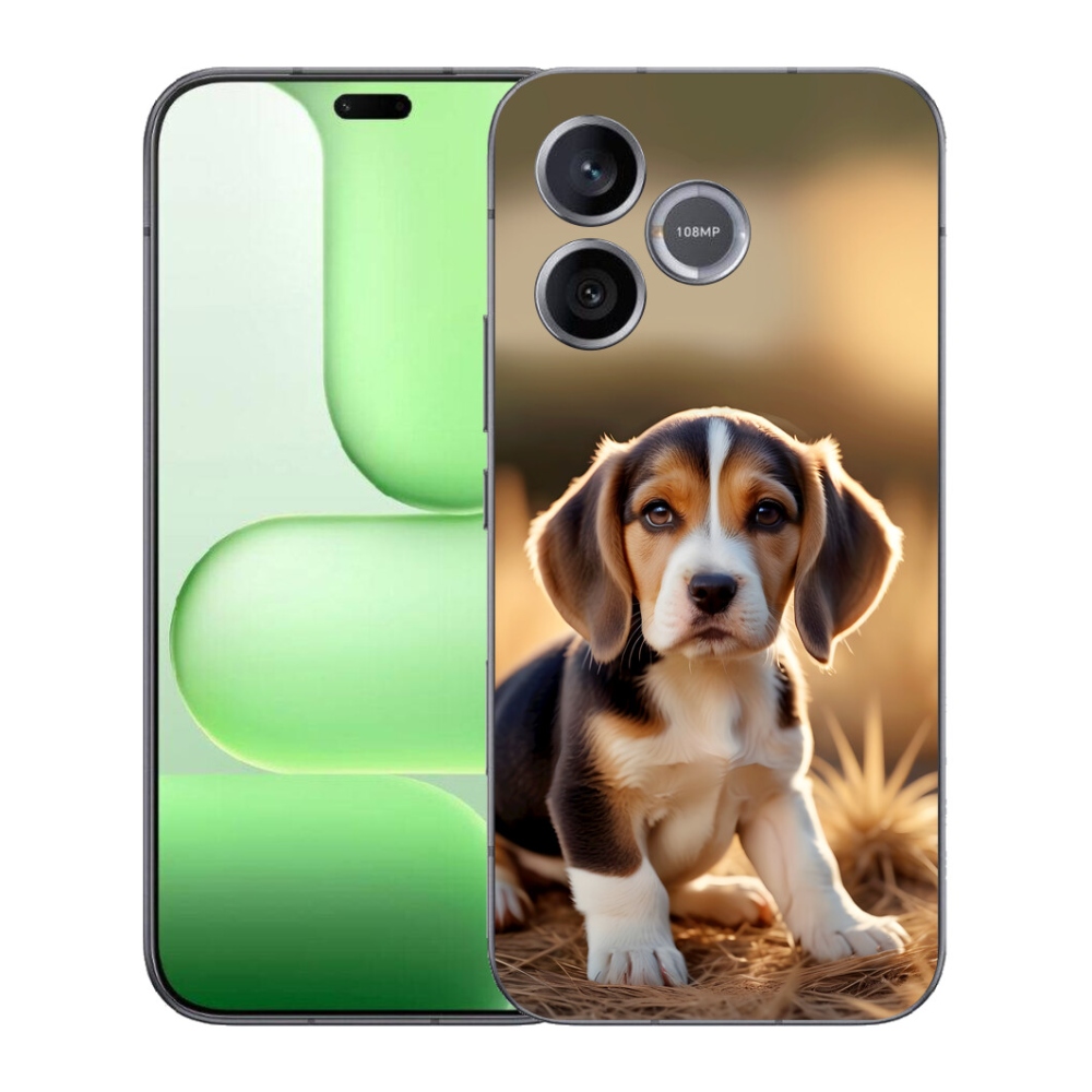 Gelový kryt mmCase na Honer 600 Lite - roztomilý bígl