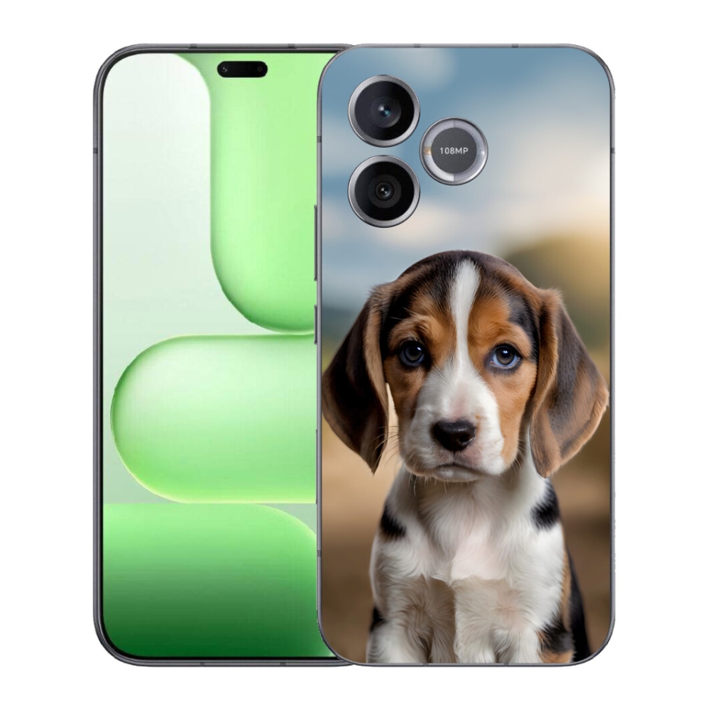 Gelový kryt mmCase na Honer 600 Lite - roztomilý bígl