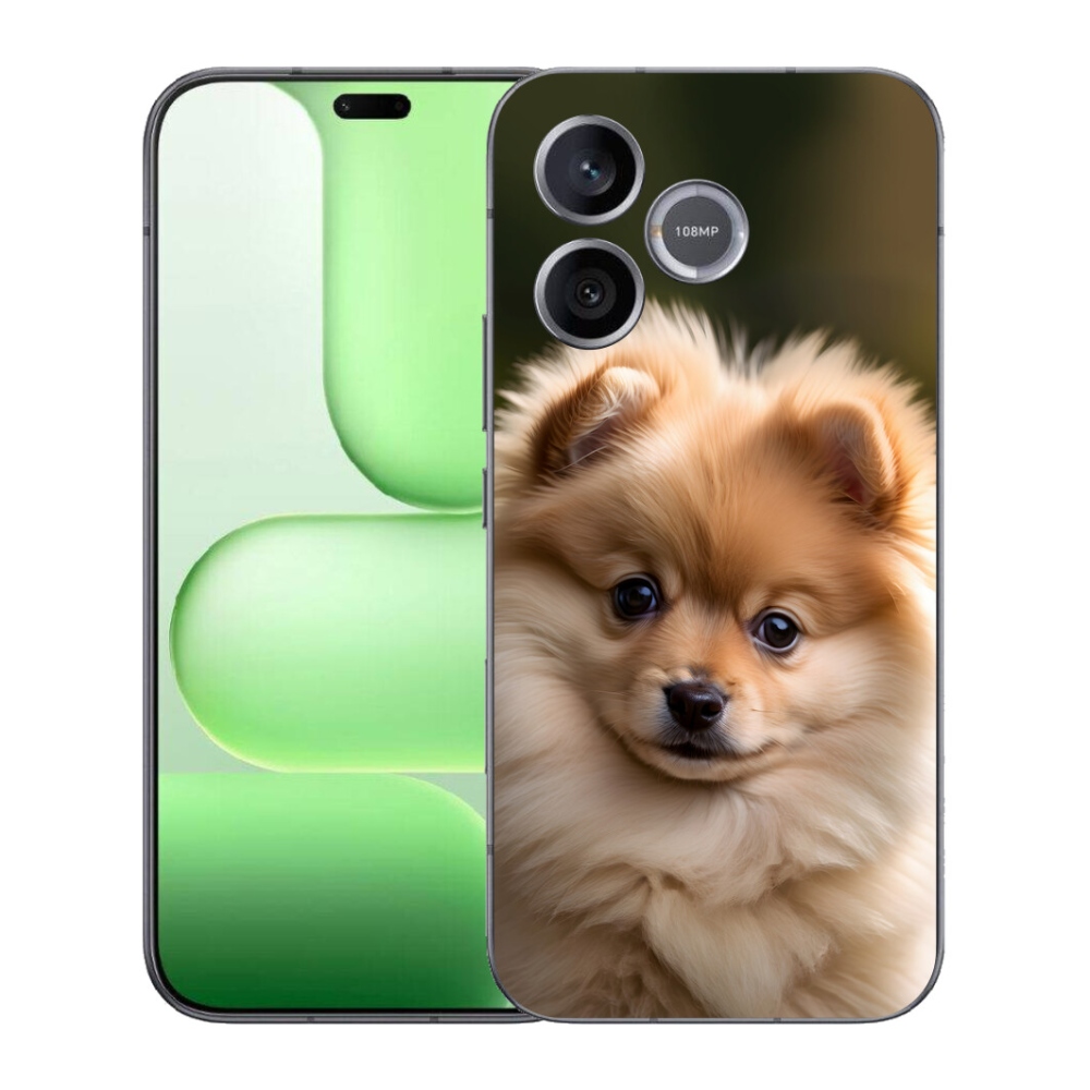 Gelový kryt mmCase na Honer 600 Lite - roztomilý pomeranian 2
