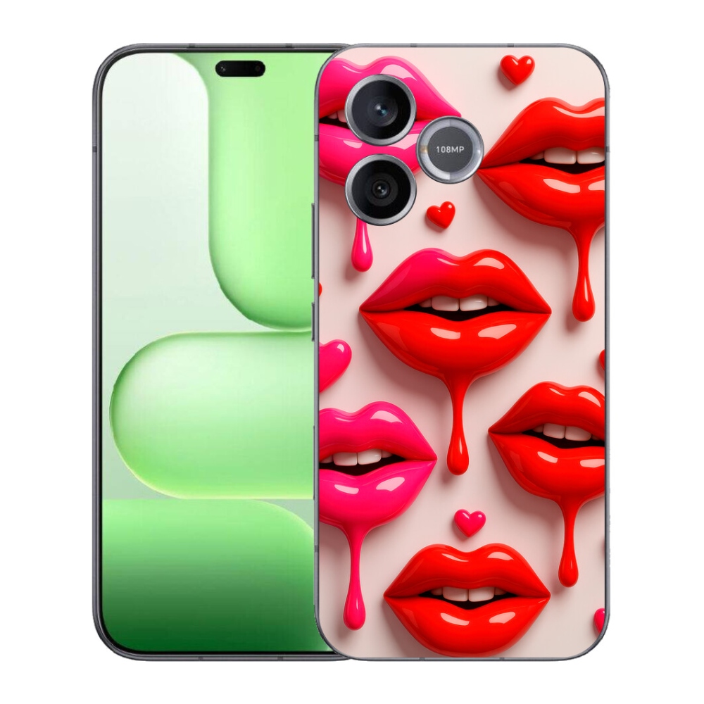 Gelový kryt mmCase na Honer 600 Lite - rty 2