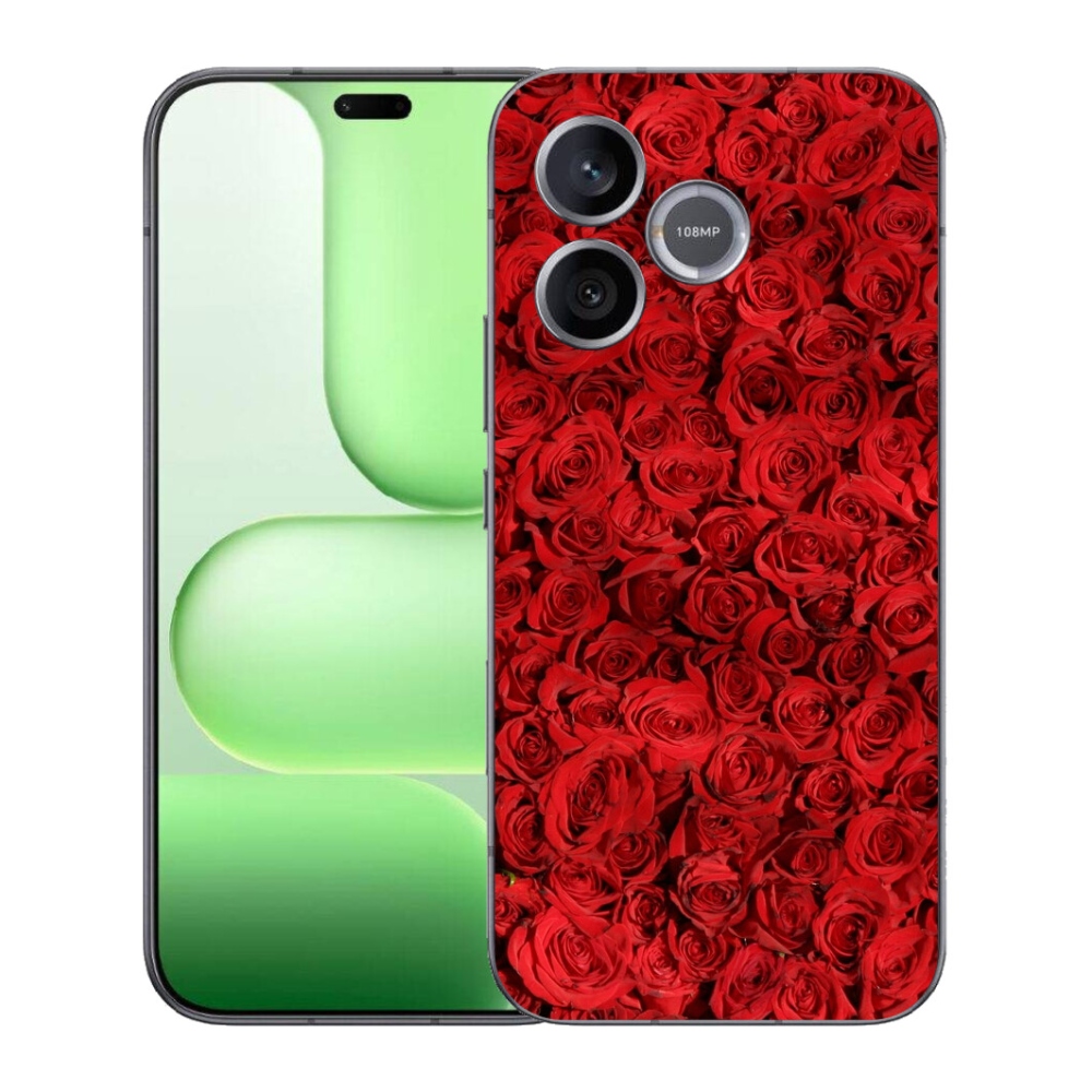 Gelový kryt mmCase na Honer 600 Lite - růže