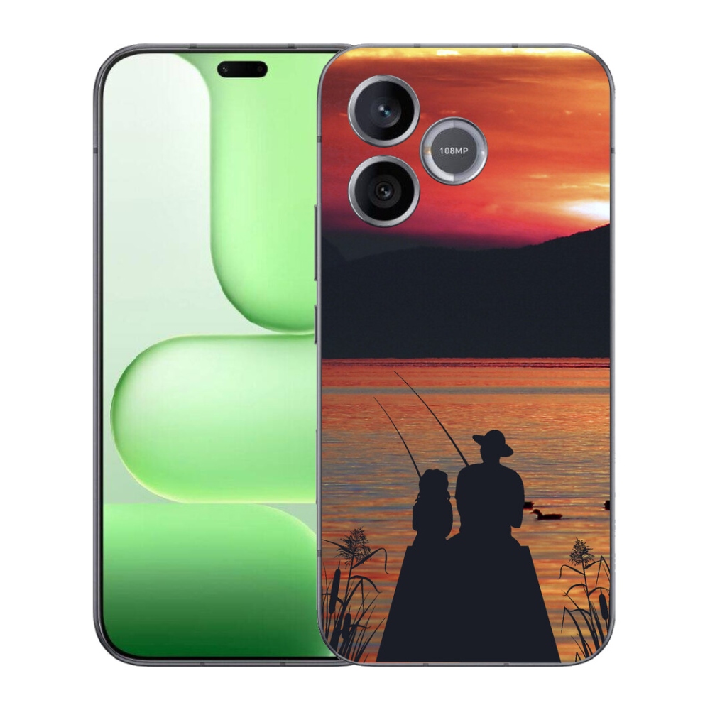 Gelový kryt mmCase na Honer 600 Lite - rybaření 3