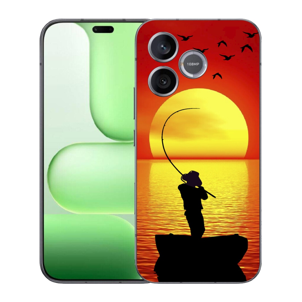 Gelový kryt mmCase na Honer 600 Lite - rybaření
