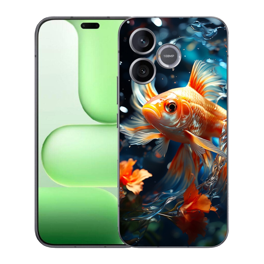 Gelový kryt mmCase na Honer 600 Lite - rybka