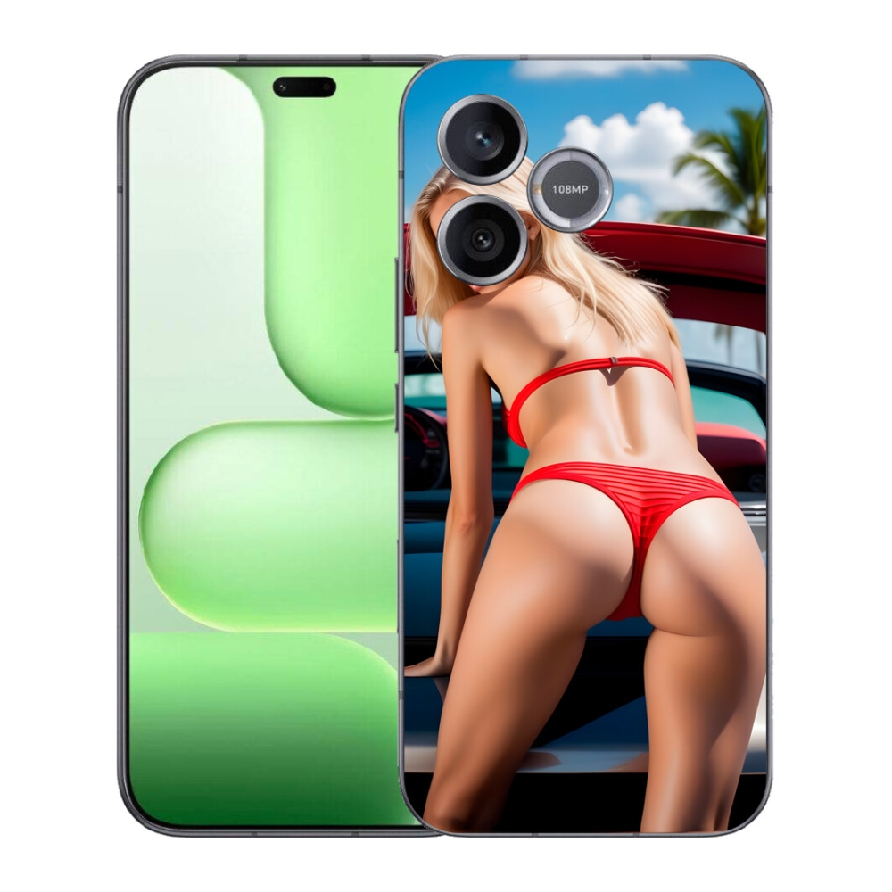 Gelový kryt mmCase na Honer 600 Lite - sexy žena 2