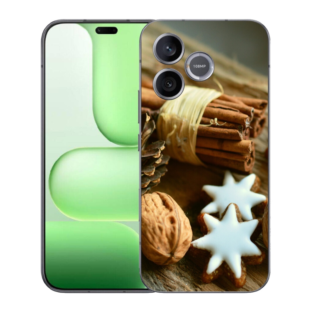 Gelový kryt mmCase na Honer 600 Lite - skořice a perníčky
