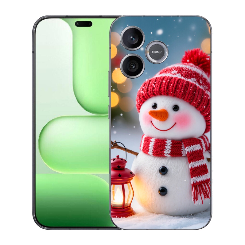 Gelový kryt mmCase na Honer 600 Lite - sněhulák 2