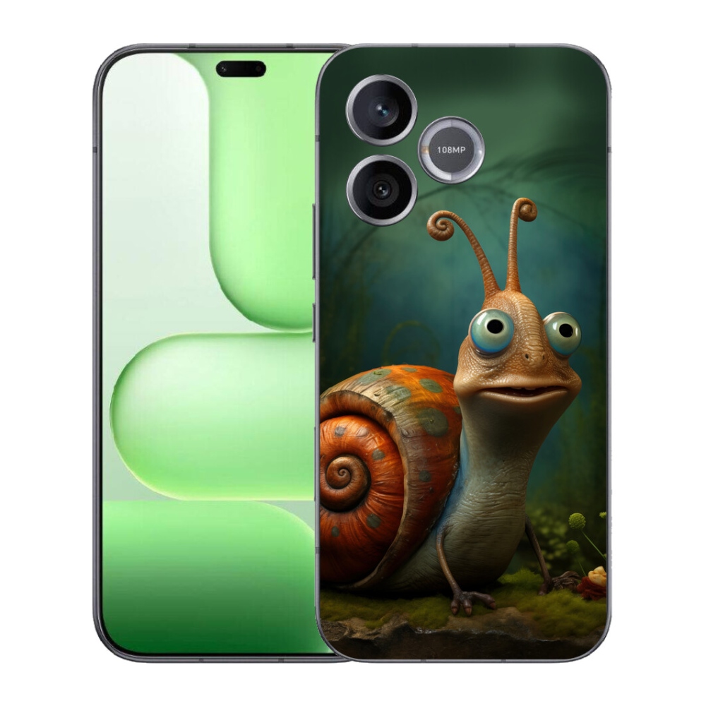 Gelový kryt mmCase na Honer 600 Lite - šnek