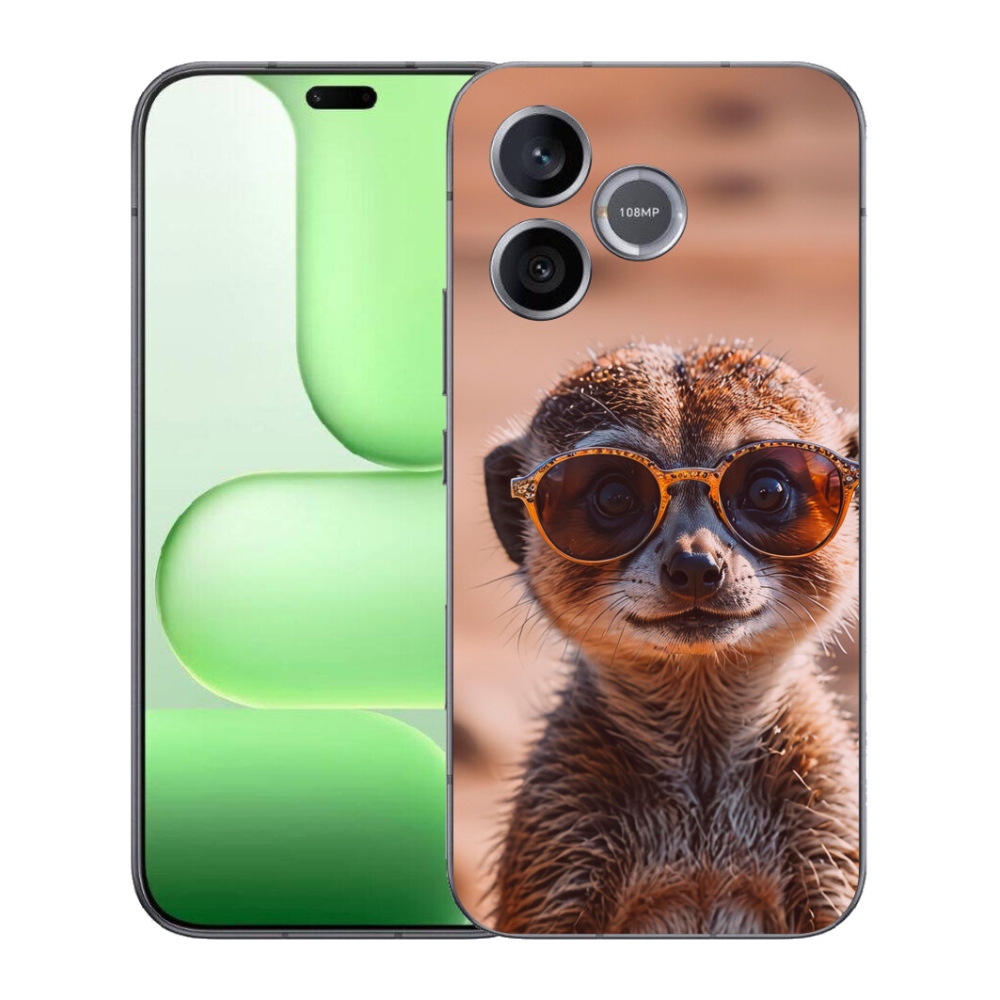 Gelový kryt mmCase na Honer 600 Lite - stylová surikata