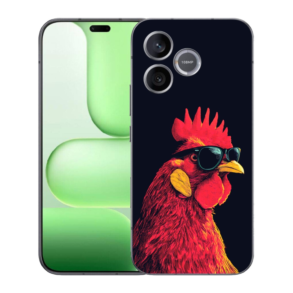 Gelový kryt mmCase na Honer 600 Lite - stylový kohout