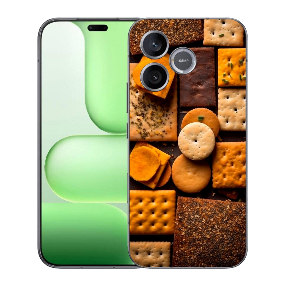 Gelový kryt mmCase na Honer 600 Lite - sušenky