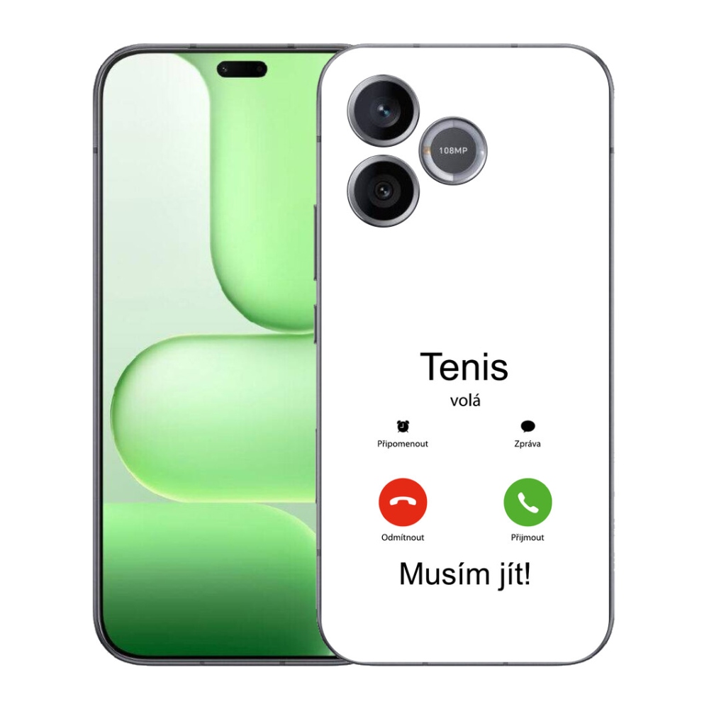 Gelový kryt mmCase na Honer 600 Lite - tenis volá bílé pozadí