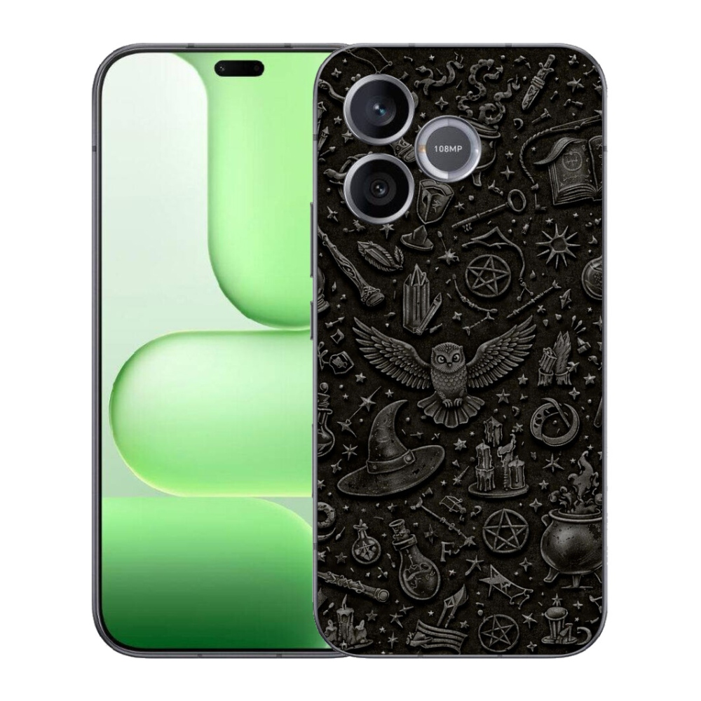 Gelový kryt mmCase na Honer 600 Lite - tmavý magický svět