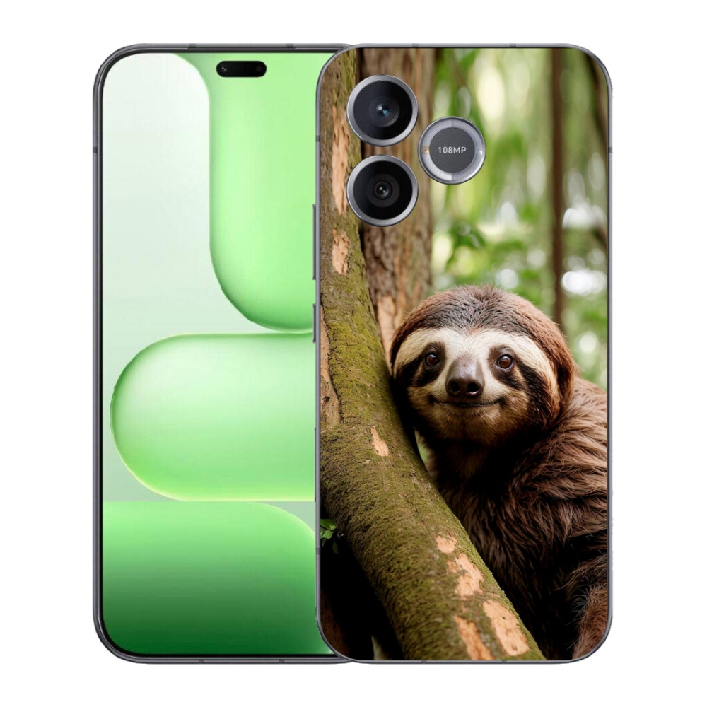 Gelový kryt mmCase na Honer 600 Lite - usměvavý lenochod