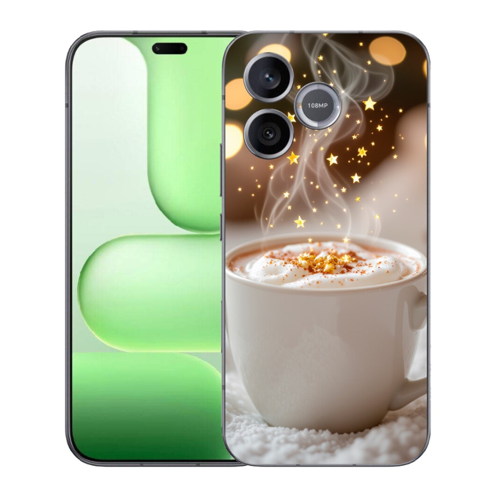 Gelový kryt mmCase na Honer 600 Lite - vánoční horký nápoj