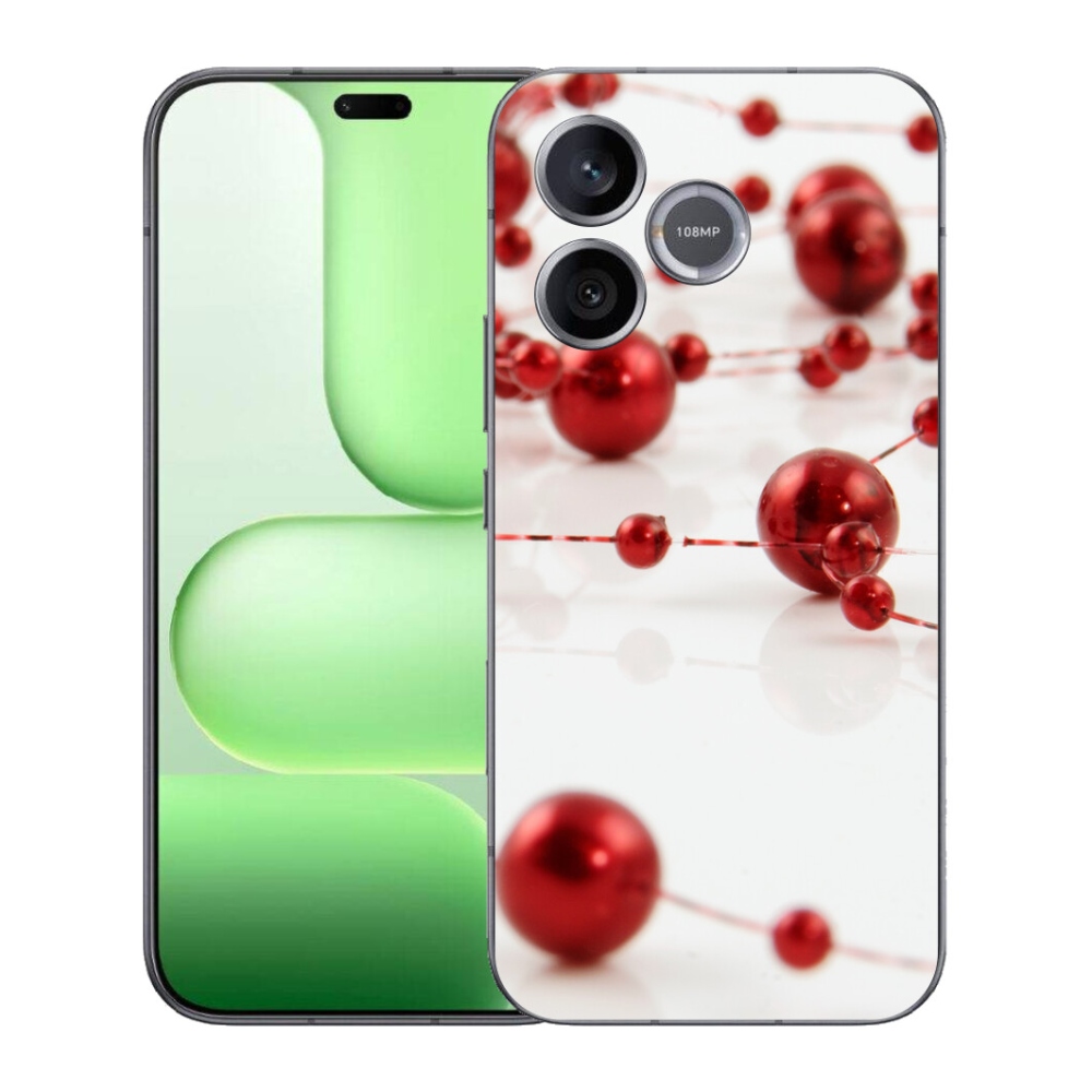 Gelový kryt mmCase na Honer 600 Lite - vánoční řetěz