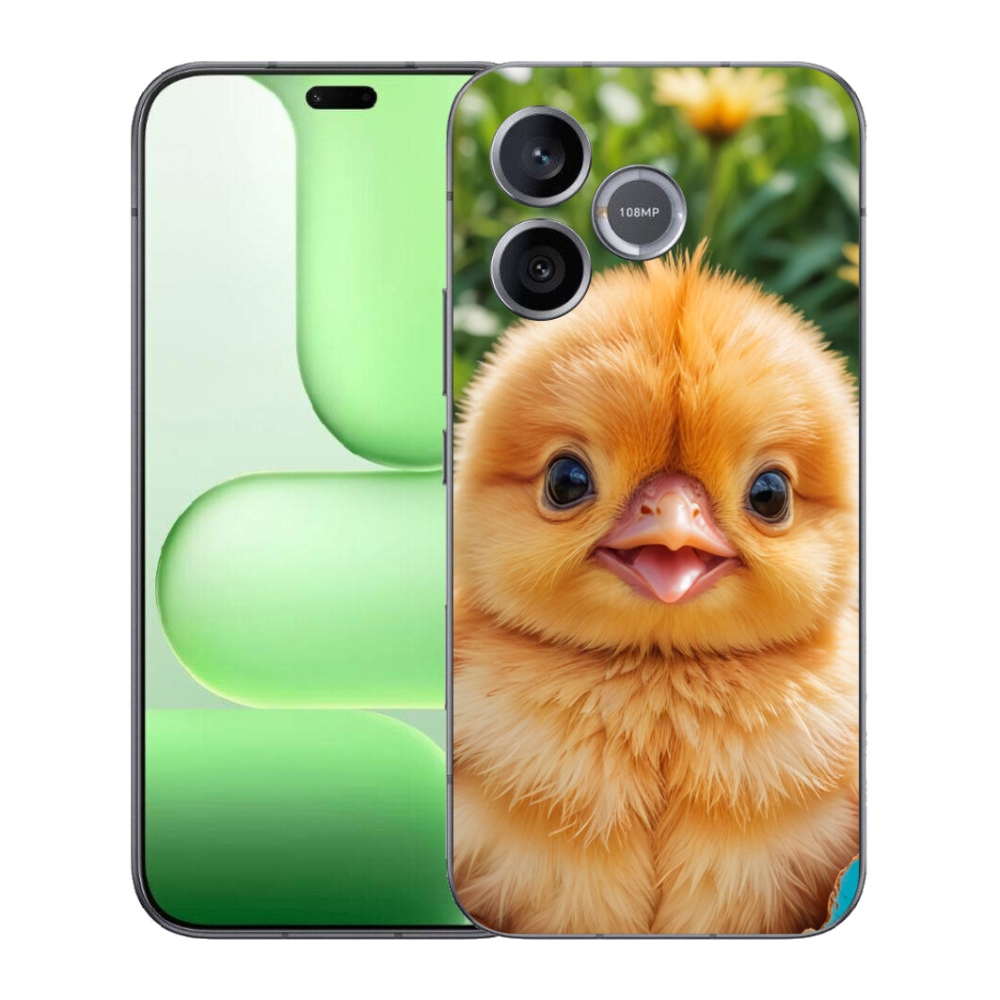 Gelový kryt mmCase na Honer 600 Lite - veselé kuřátko