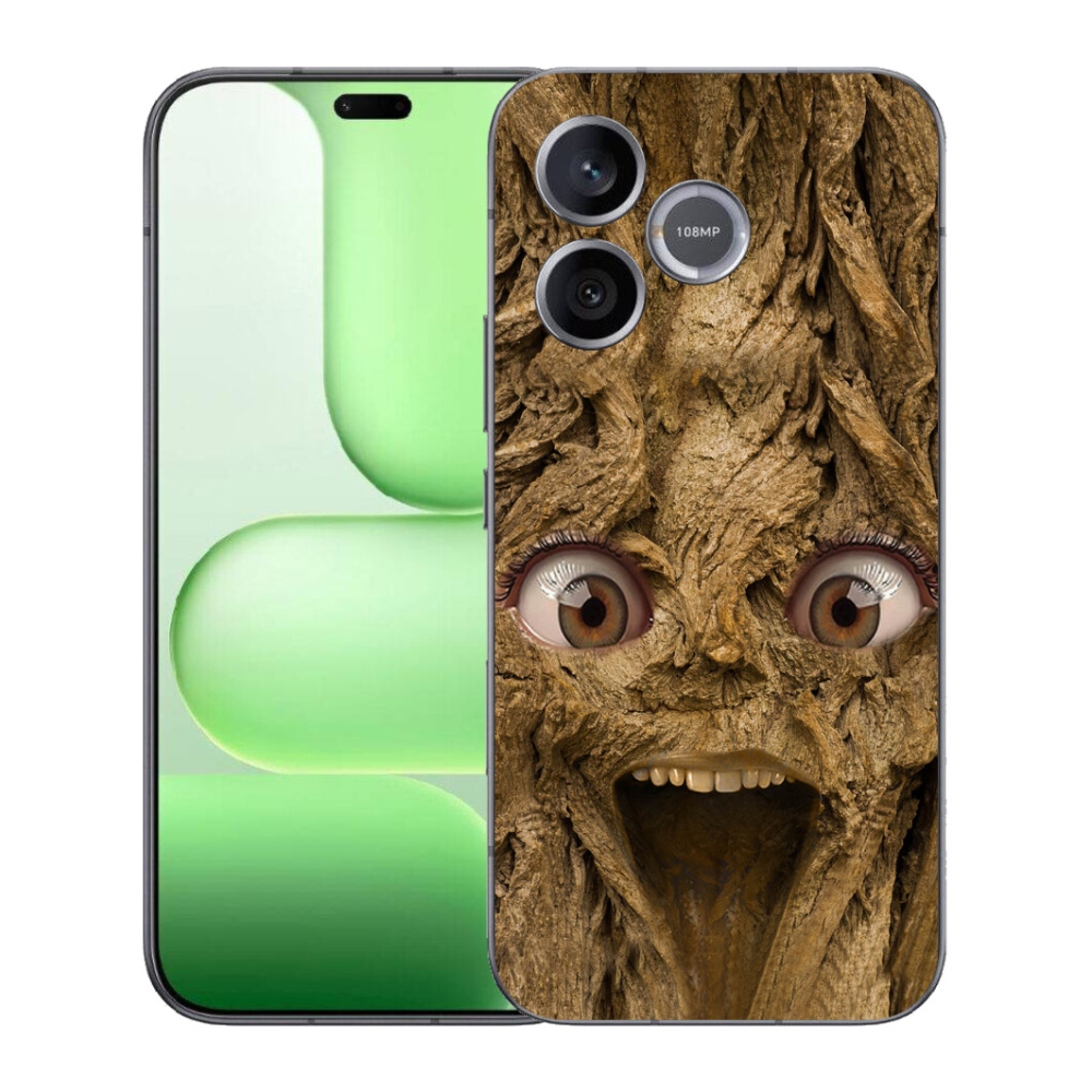 Gelový kryt mmCase na Honer 600 Lite - veselý strom s očima