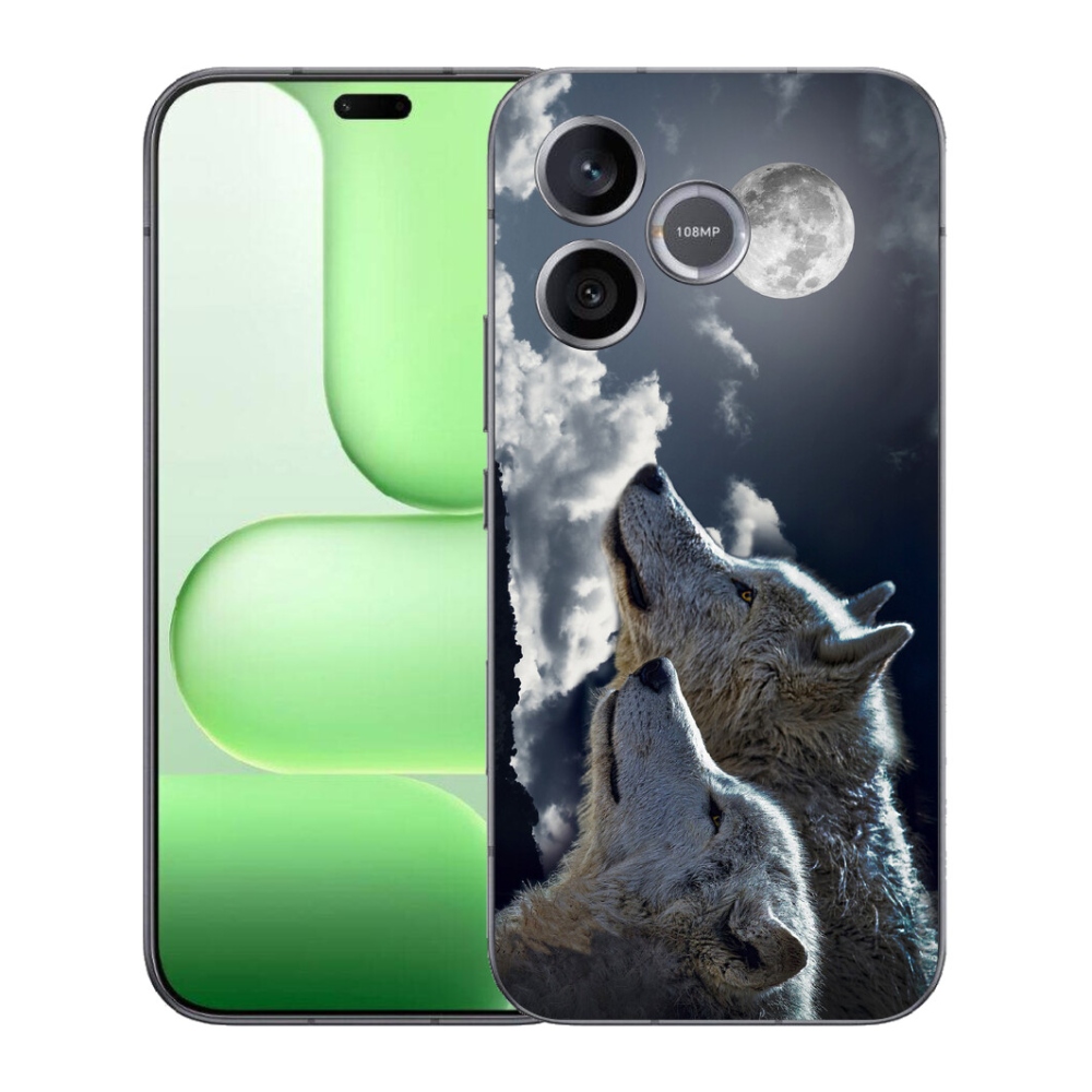 Gelový kryt mmCase na Honer 600 Lite - vlci
