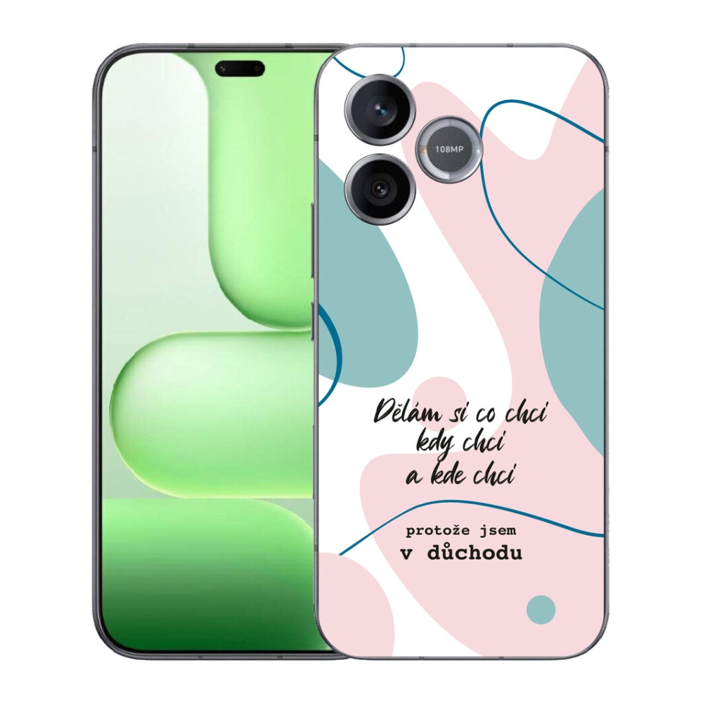 Gelový kryt mmCase na Honer 600 Lite - vtipný text 10 bílé pozadí
