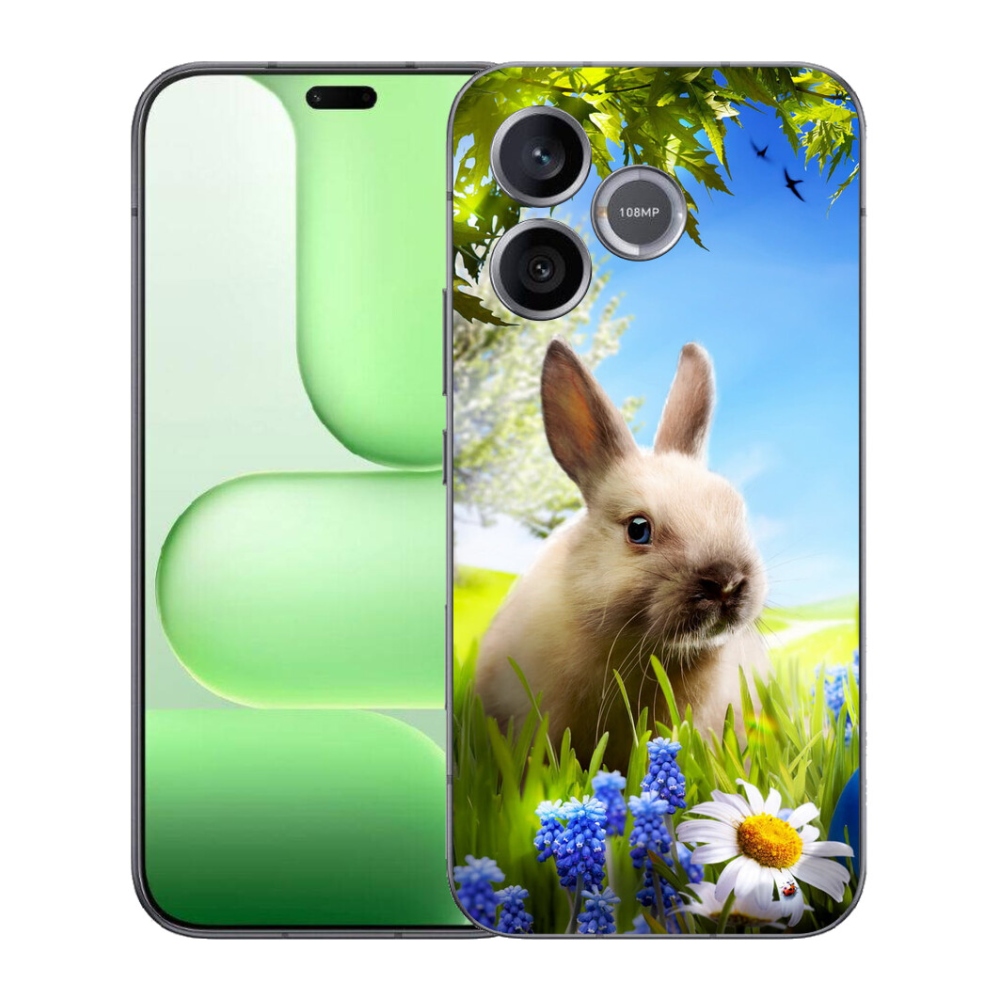 Gelový kryt mmCase na Honer 600 Lite - zajíček