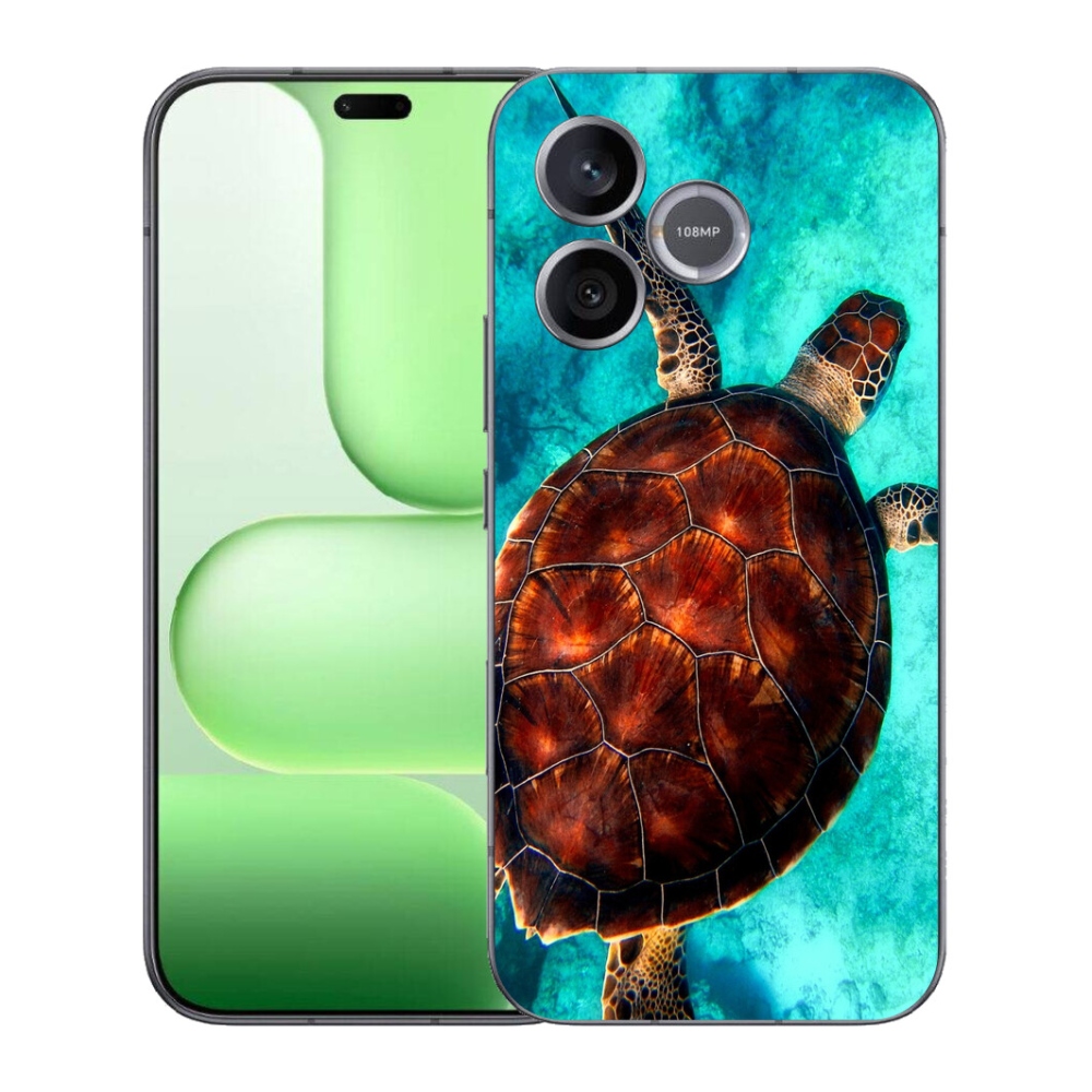 Gelový kryt mmCase na Honer 600 Lite - želva