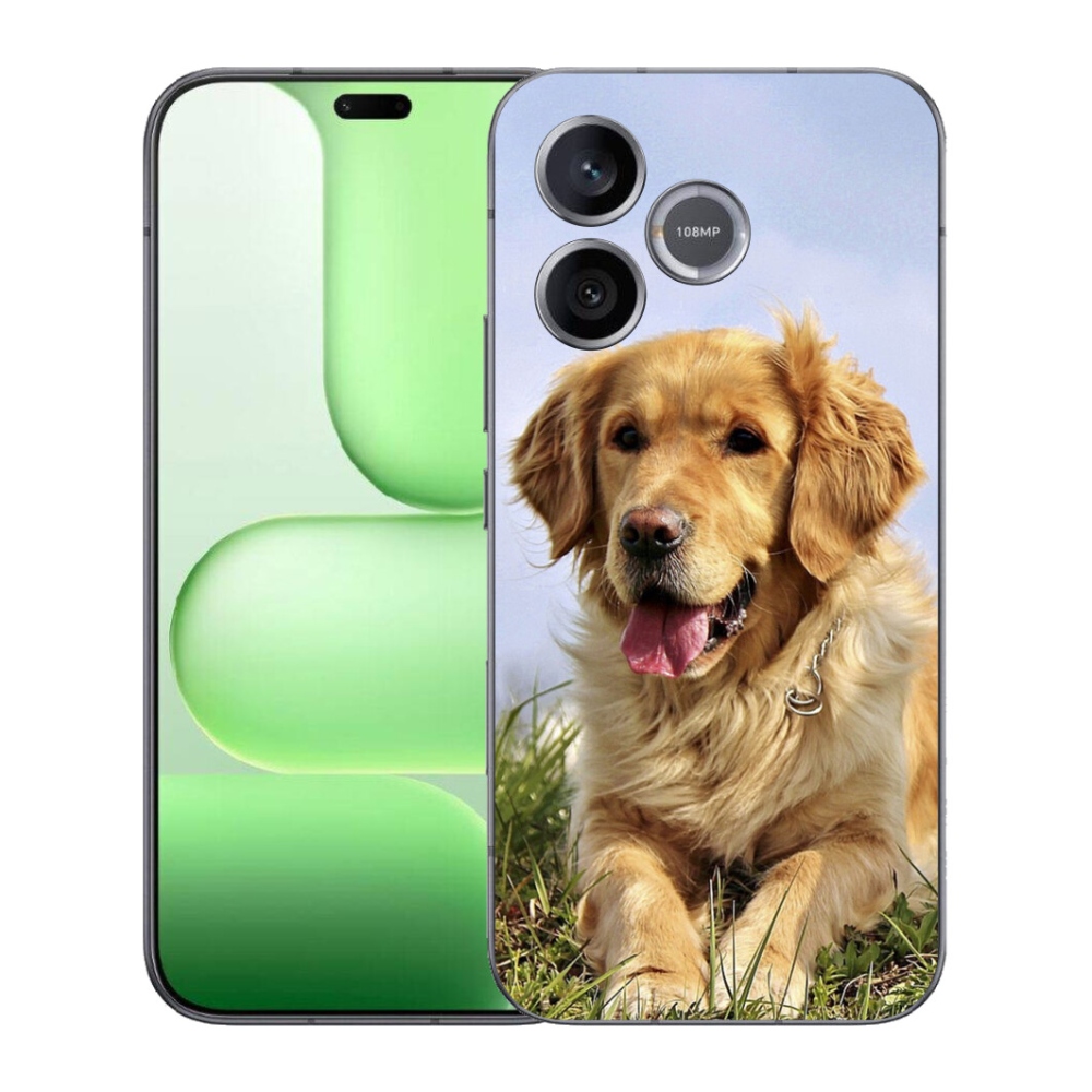 Gelový kryt mmCase na Honer 600 Lite - zlatý retrívr