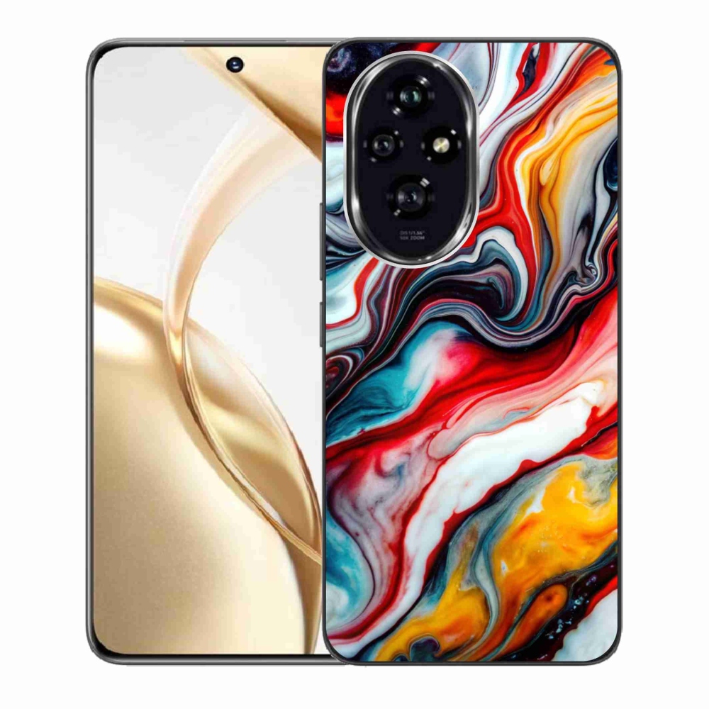 Gelový kryt mmCase na Honor 200 5G - abstraktní motiv 35