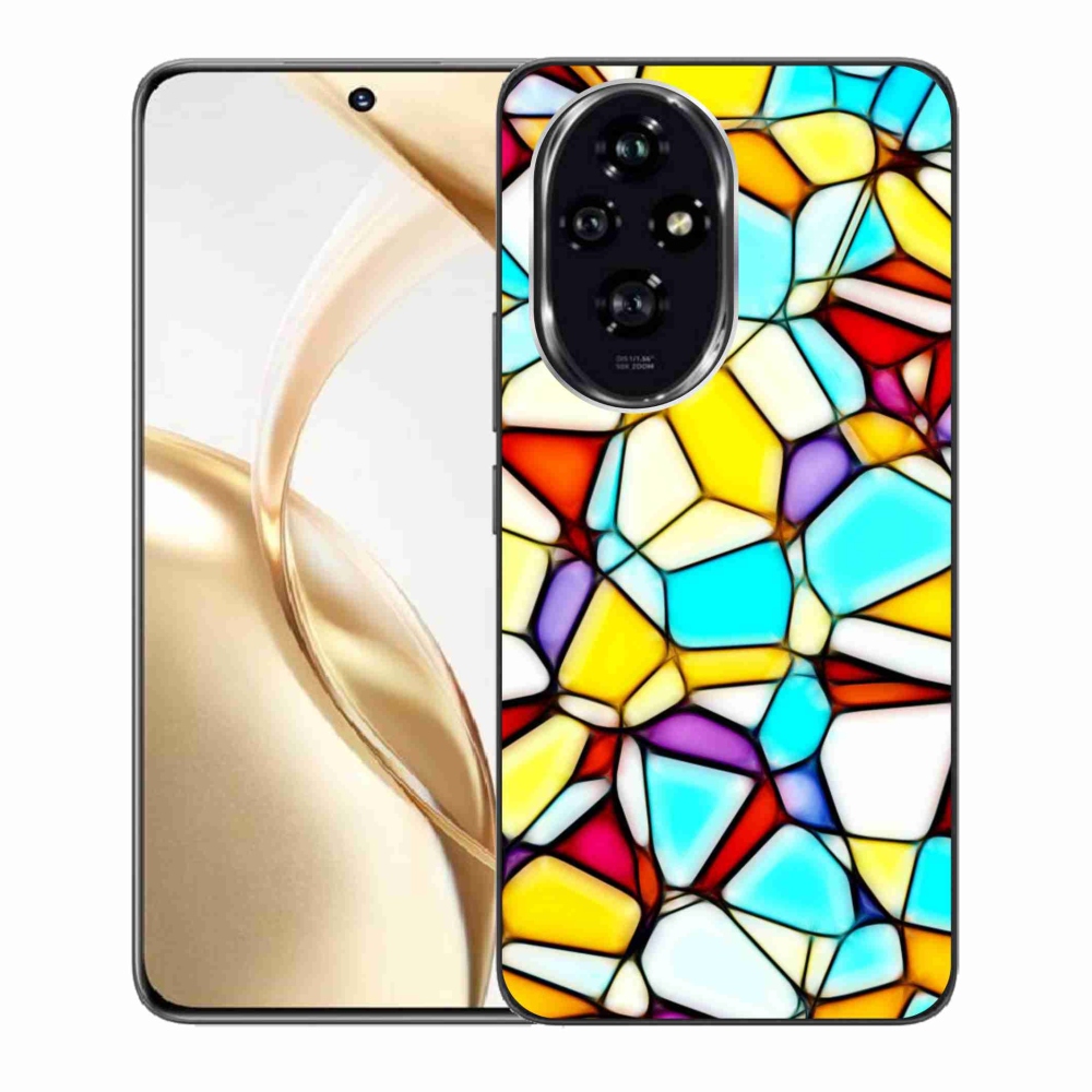 Gelový kryt mmCase na Honor 200 5G - abstraktní motiv 40