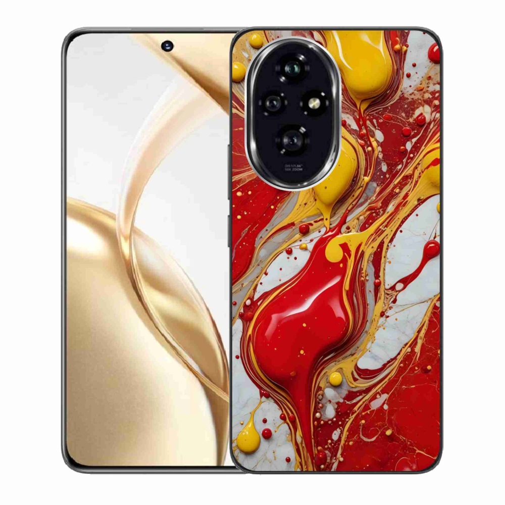 Gelový kryt mmCase na Honor 200 5G - abstraktní motiv 42
