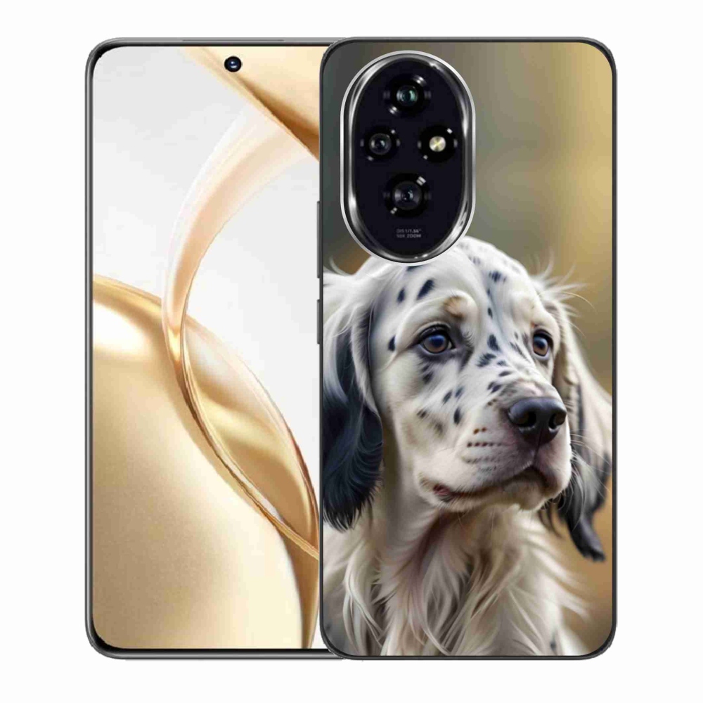 Gelový kryt mmCase na Honor 200 5G - anglický setr