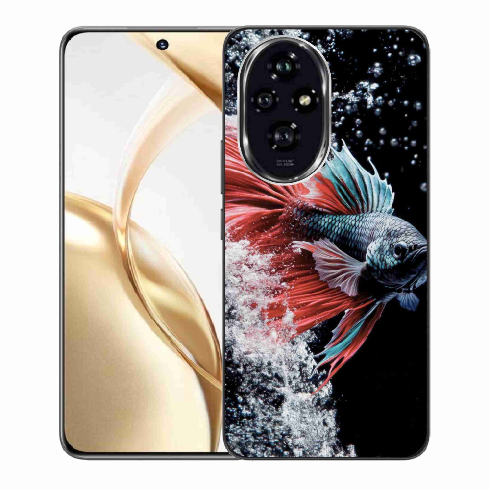 Gelový kryt mmCase na Honor 200 5G - bojovnice pestrá