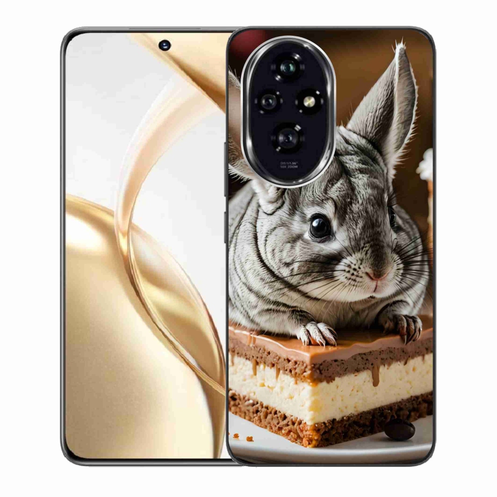 Gelový kryt mmCase na Honor 200 5G - činčila