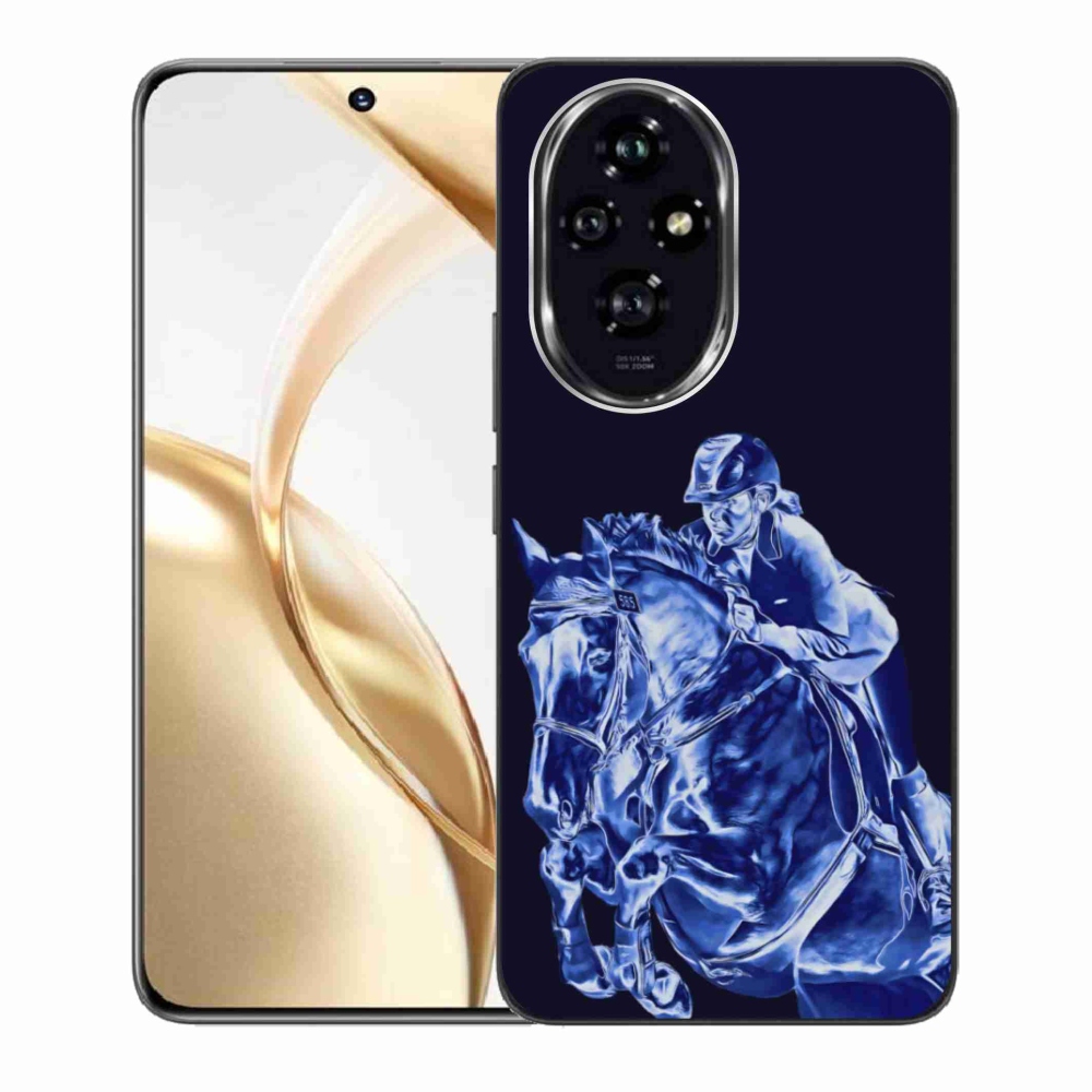 Gelový kryt mmCase na Honor 200 5G - dostihový kůň