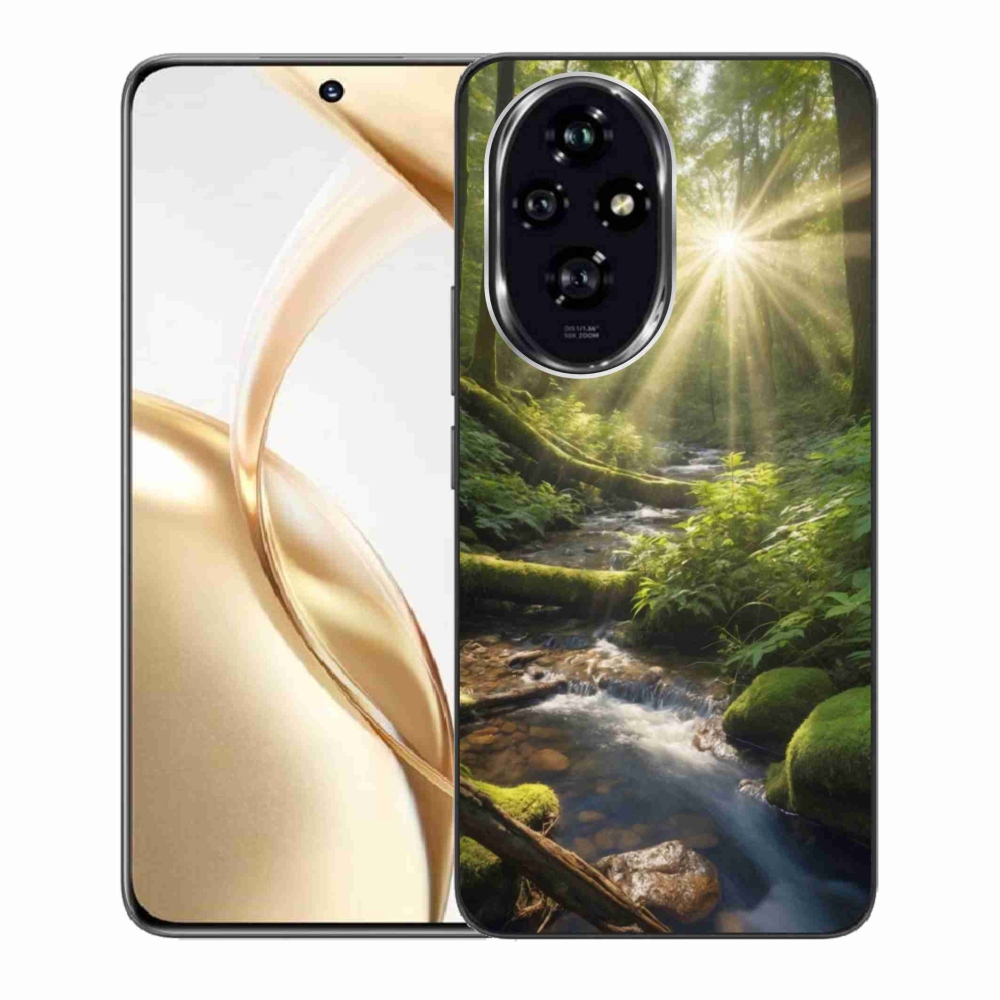 Gelový kryt mmCase na Honor 200 5G - hlubina lesa