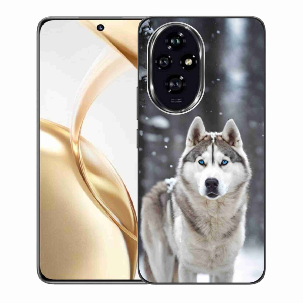 Gelový kryt mmCase na Honor 200 5G - husky 2