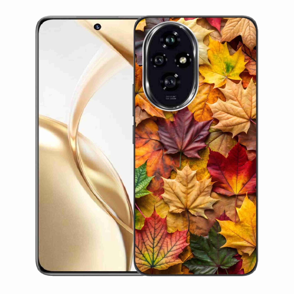 Gelový kryt mmCase na Honor 200 5G - javorové listy 2