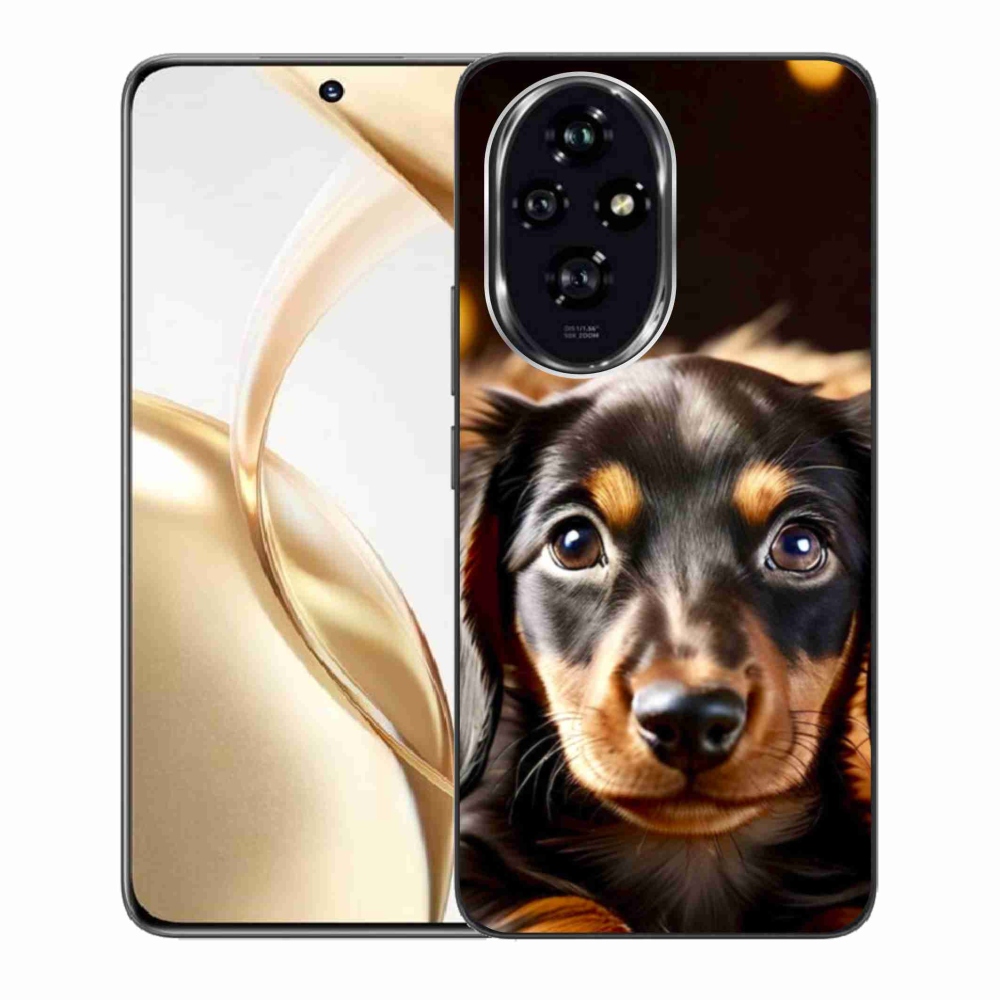 Gelový kryt mmCase na Honor 200 5G - jezevčík