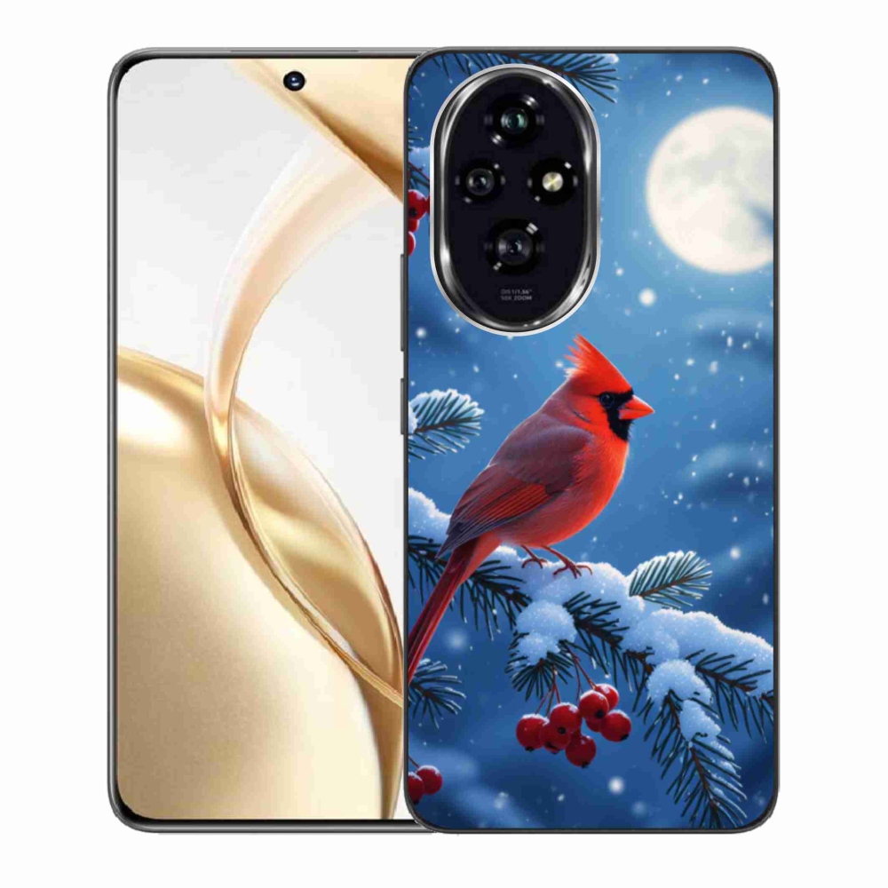 Gelový kryt mmCase na Honor 200 5G - kardinál červený