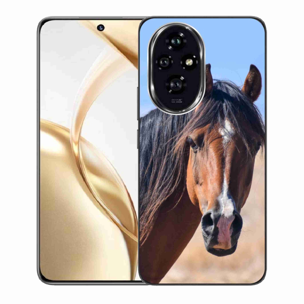 Gelový kryt mmCase na Honor 200 5G - klidný kůň