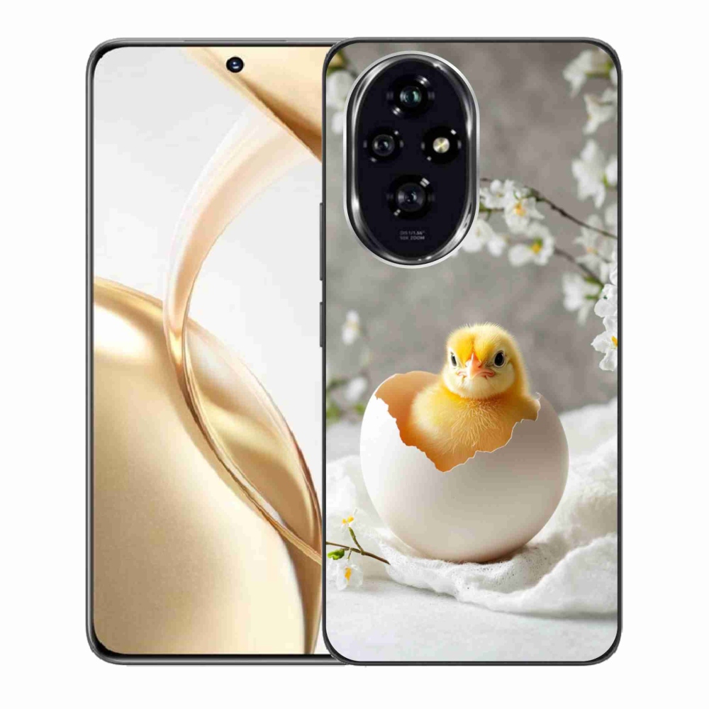 Gelový kryt mmCase na Honor 200 5G - kuřátko