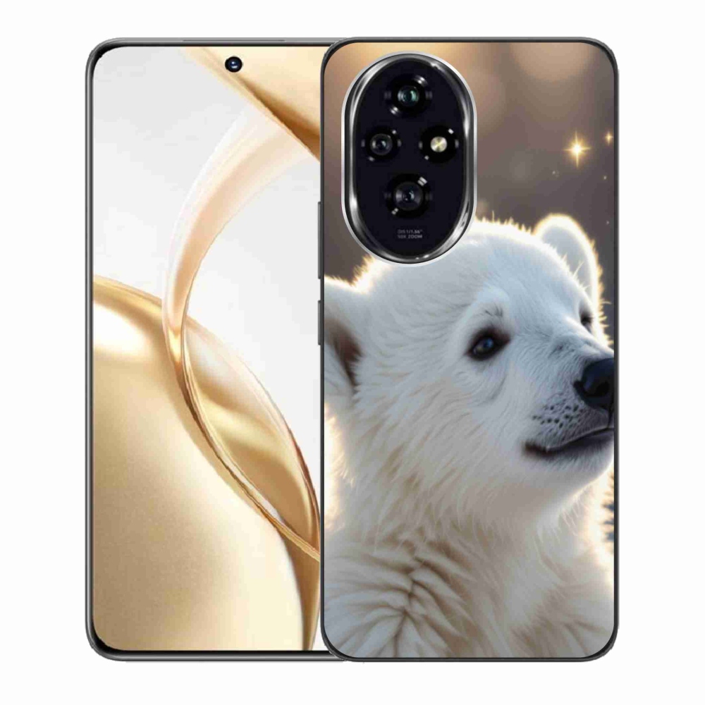 Gelový kryt mmCase na Honor 200 5G - lední medvěd