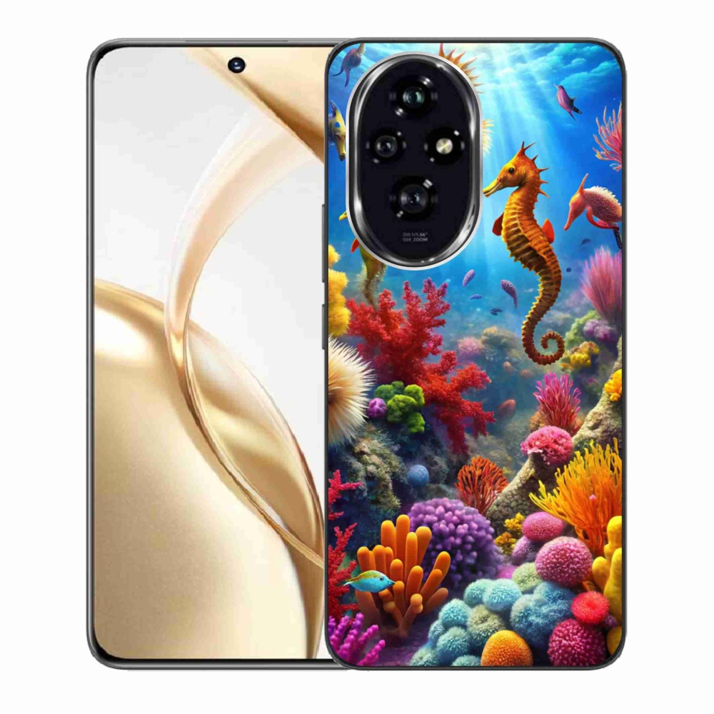 Gelový kryt mmCase na Honor 200 5G - mořský svět 3