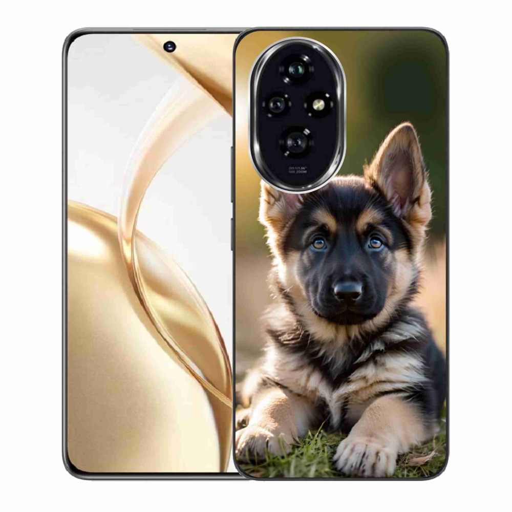Gelový kryt mmCase na Honor 200 5G - německý ovčák v přírodě