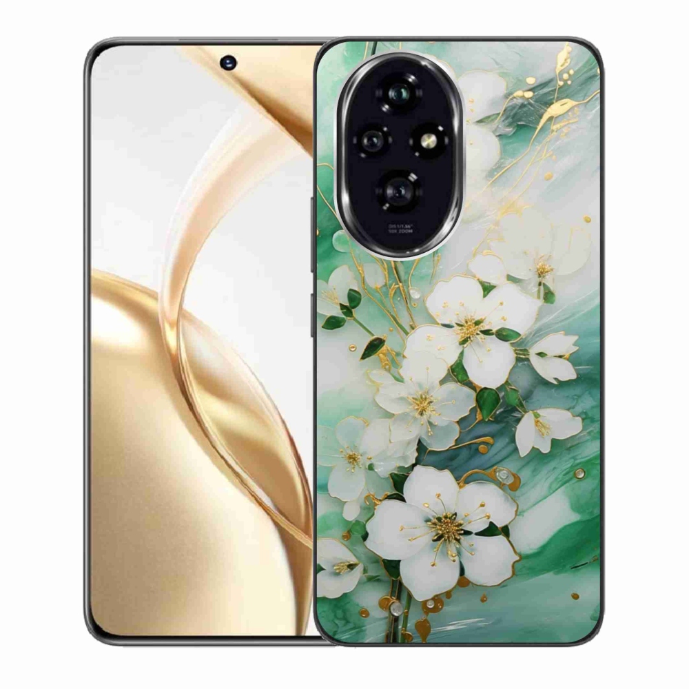 Gelový kryt mmCase na Honor 200 5G - něžné květy